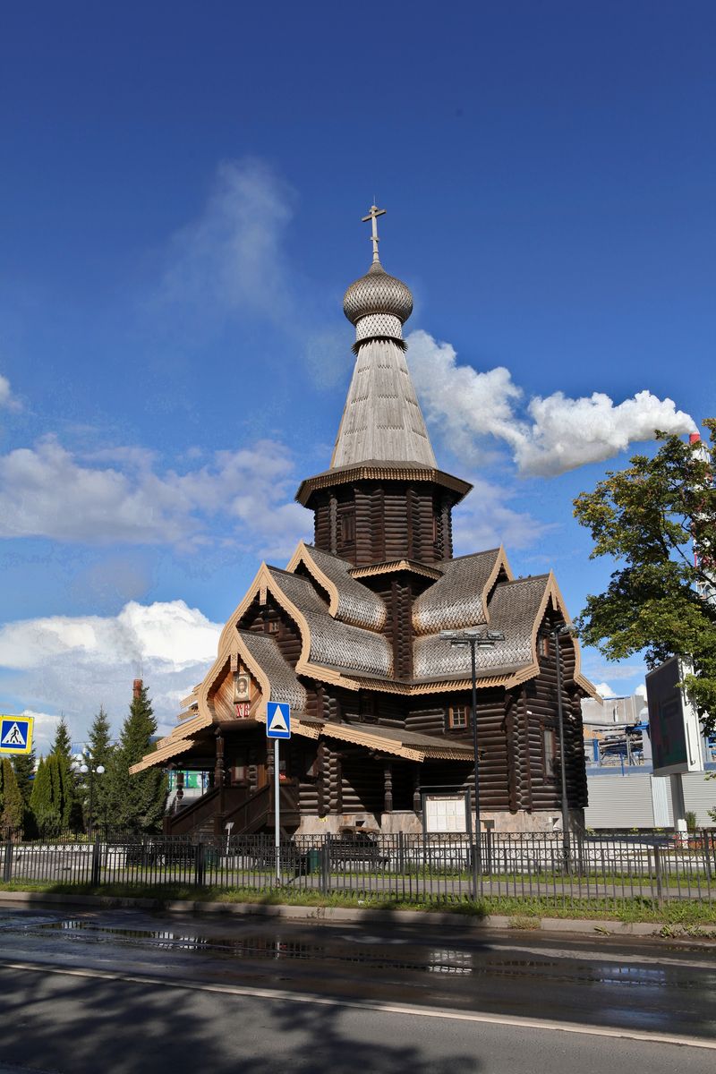 Собор Андрея Первозванного, Волхов, город (Волховский район, Ленинградская область). фасады