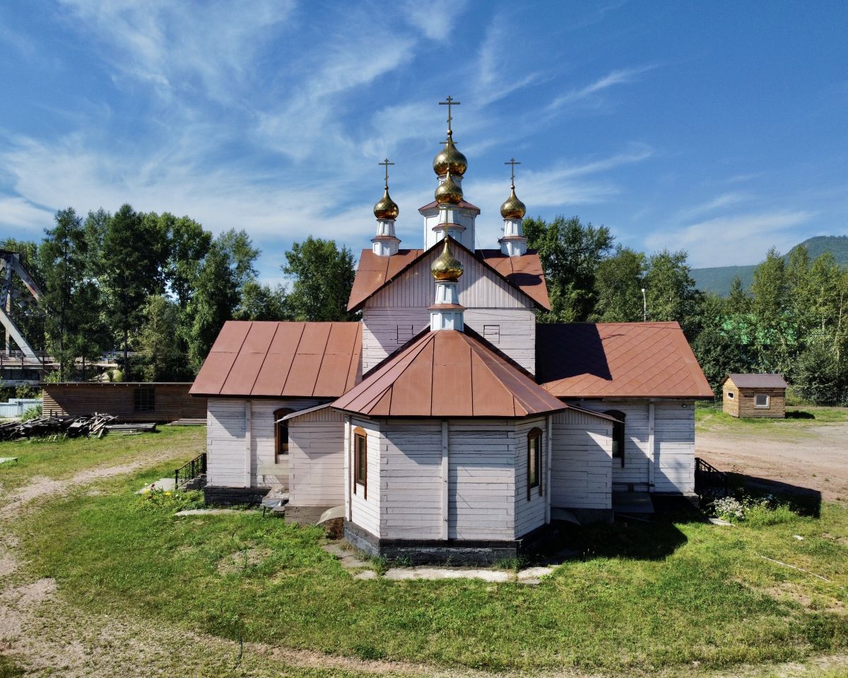 Церковь Спаса Нерукотворного Образа (новая), Усть-Кут (Усть-Кутский район, Иркутская область). фасады, Вид с востока