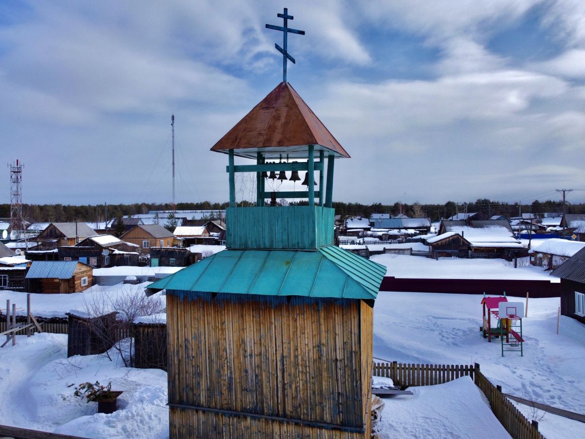 Церковь Николая Чудотворца (новая), Ербогачен (Катангский район, Иркутская область). дополнительная информация, Колокольня