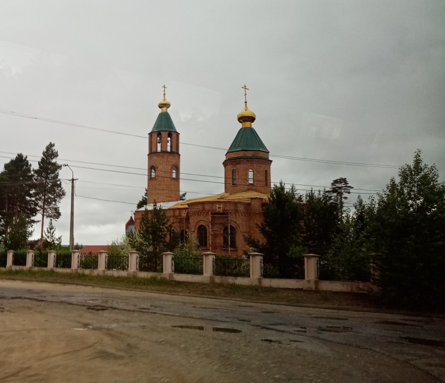 Церковь Серафима Саровского, Новая Игирма (Нижнеилимский район, Иркутская область). фасады, Церковь Серафима Саровского