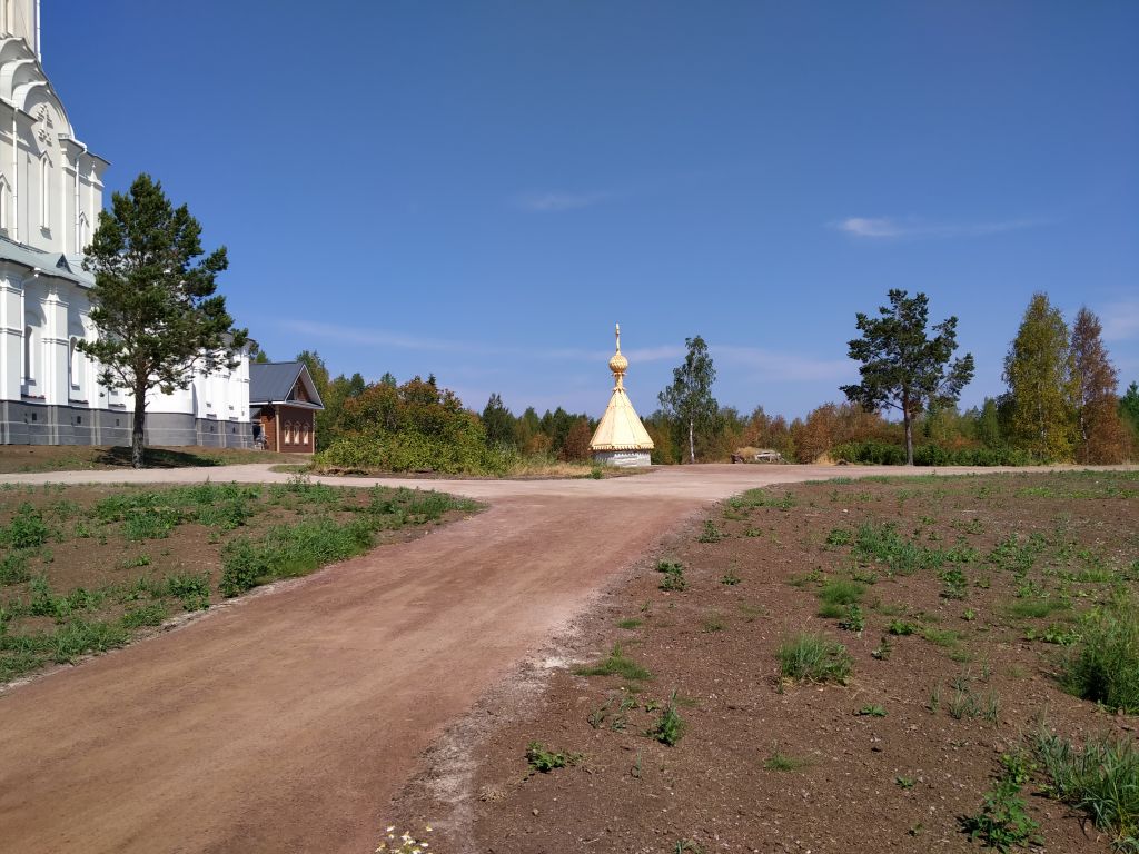 Валаамские острова. Спасо-Преображенский Валаамский монастырь. Авраамиевский скит. дополнительная информация, территория скита (общий вид)