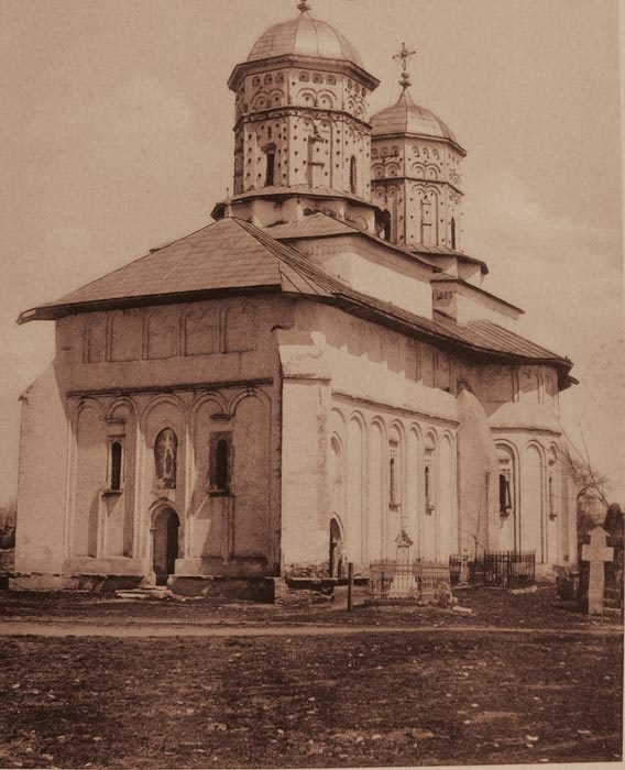 Монастырь Стелеа. Церковь Воскресения Христова, Тырговиште (Дымбовица, Румыния). архивная фотография, Фото 1900-х годов из архива монастыря