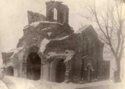 Церковь Воскресения Христова, Храм перед сносом. Частная коллекция. Фото 1948 г.<br>, Милеево, Хвастовичский район, Калужская область