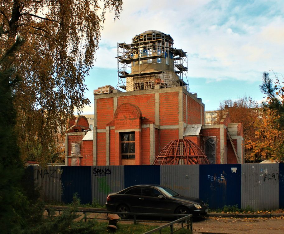 Церковь Нины равноапостольной (строящаяся), Калининград (Калининградский городской округ, Калининградская область). документальные фотографии