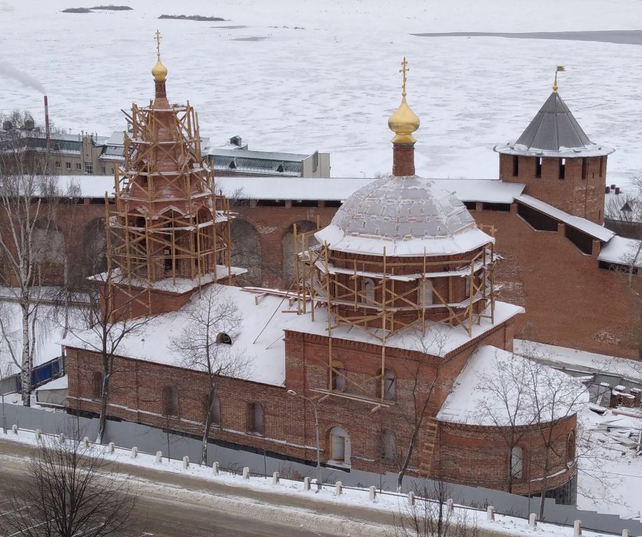 Нижегородский район. Кремль. Церковь Страстной иконы Божией Матери (новая). документальные фотографии