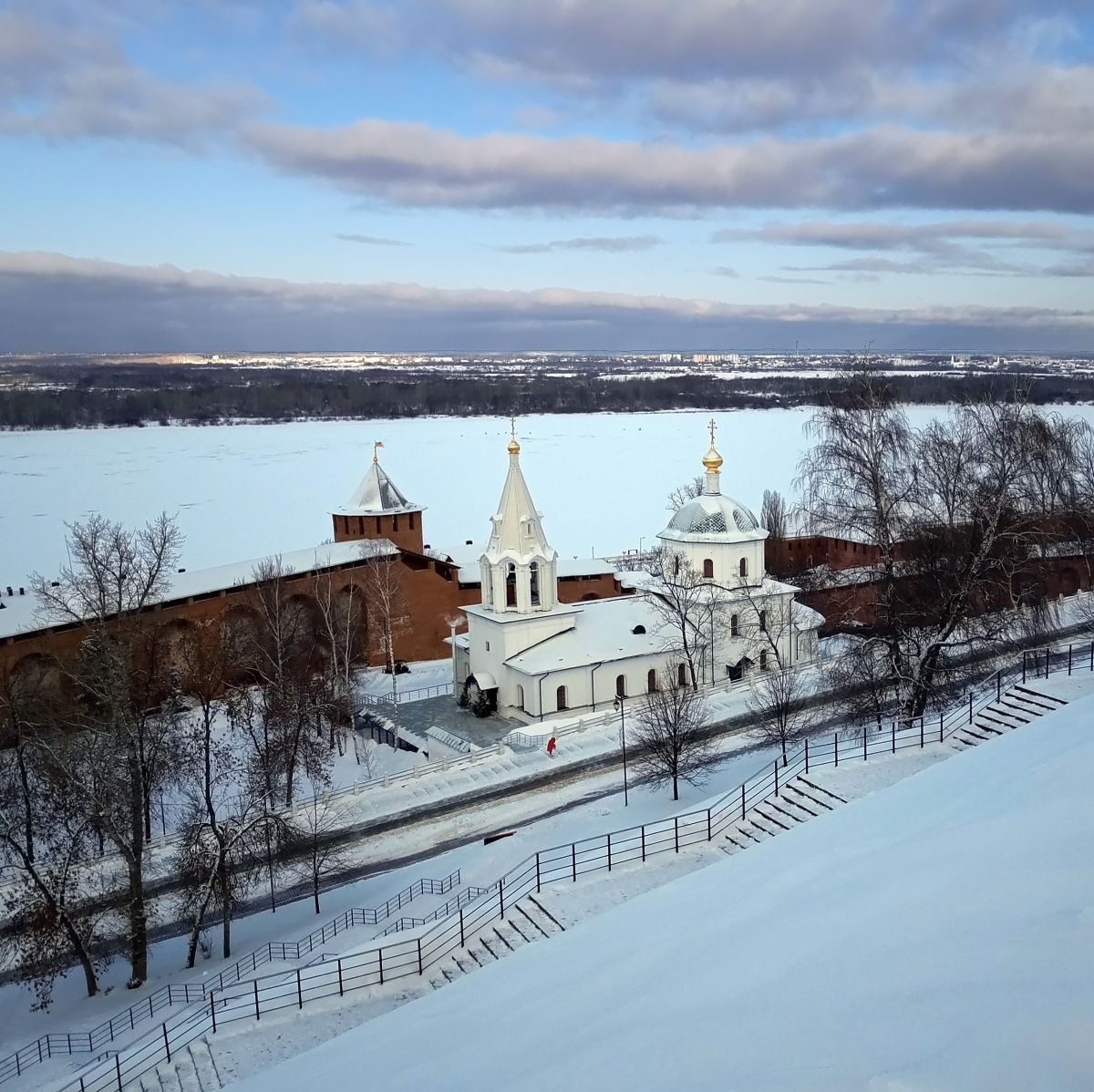 Нижегородский район. Кремль. Церковь Страстной иконы Божией Матери (новая). фасады