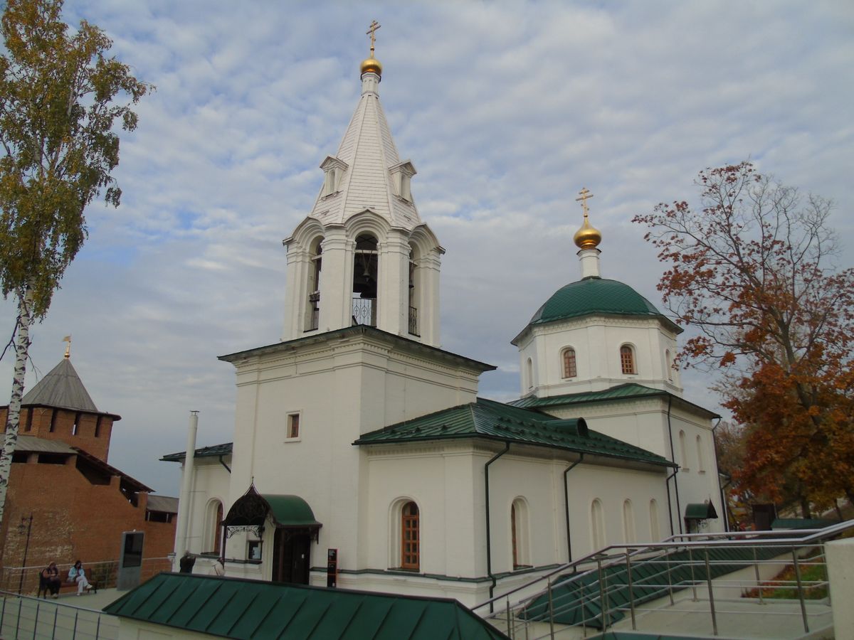 фасады. Кремль. Церковь Страстной иконы Божией Матери (новая), Нижегородский район (Нижний Новгород, город, Нижегородская область)