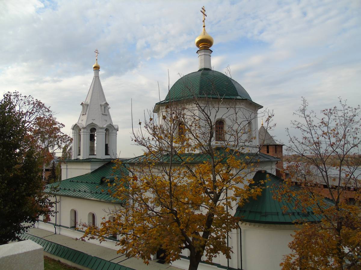 фасады. Кремль. Церковь Страстной иконы Божией Матери (новая), Нижегородский район (Нижний Новгород, город, Нижегородская область)