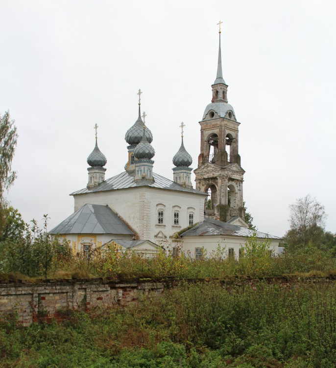 Сущево. Церковь Рождества Пресвятой Богородицы. фасады