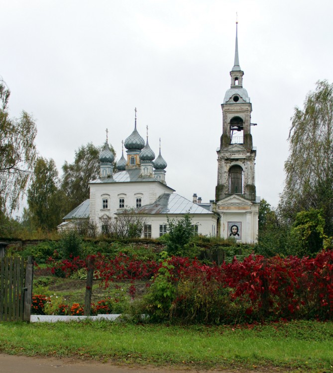 Сущево. Церковь Рождества Пресвятой Богородицы. фасады