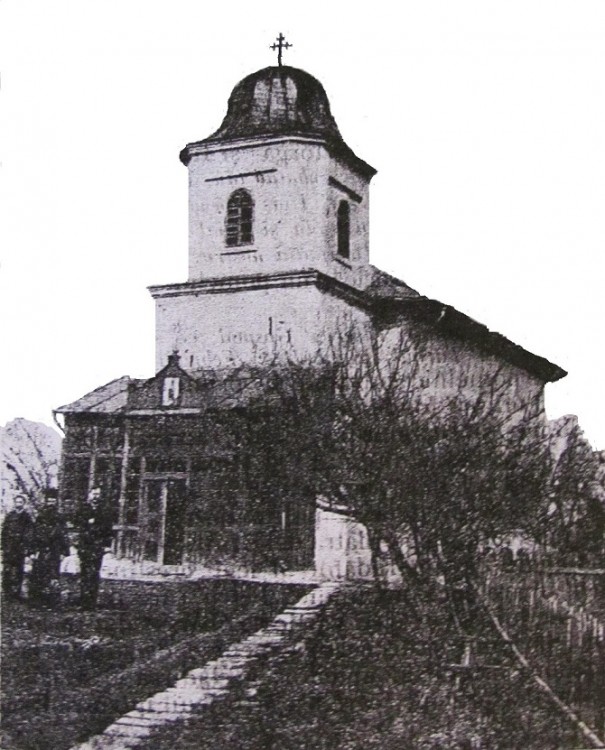 Церковь Параскевы Сербской, Тыргу-Фрумос (Яссы, Румыния). архивная фотография, Фото 1915 г. из приходского архива