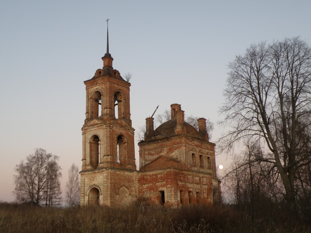 Церковь Илии Пророка, Панино (Костромской район, Костромская область). фасады