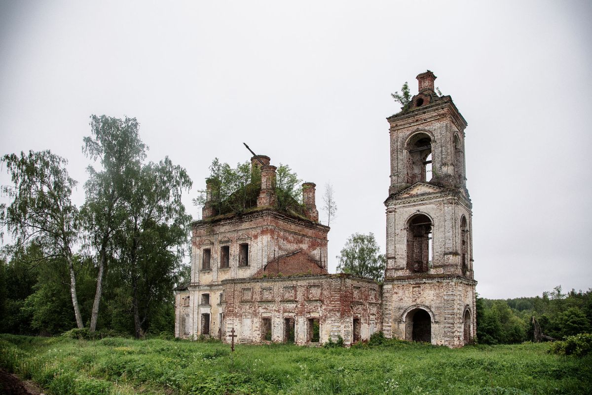 Церковь Илии Пророка, Панино (Костромской район, Костромская область). фасады