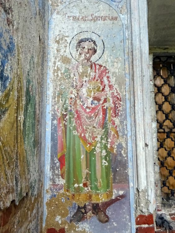 Церковь Николая Чудотворца, Сухоруково (Костромской район, Костромская область). интерьер и убранство, Св. Вел. муч. Пантелеймон