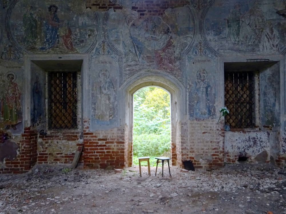 Церковь Николая Чудотворца, Сухоруково (Костромской район, Костромская область). интерьер и убранство