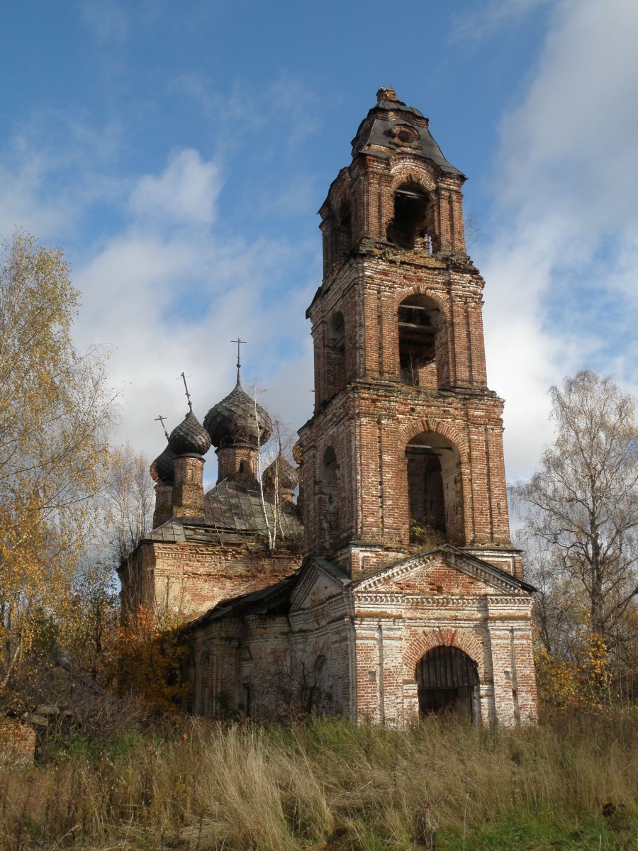 Церковь Николая Чудотворца, Сухоруково (Костромской район, Костромская область). фасады
