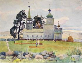 Заячерицкий Погост. Церковь Николая Чудотворца