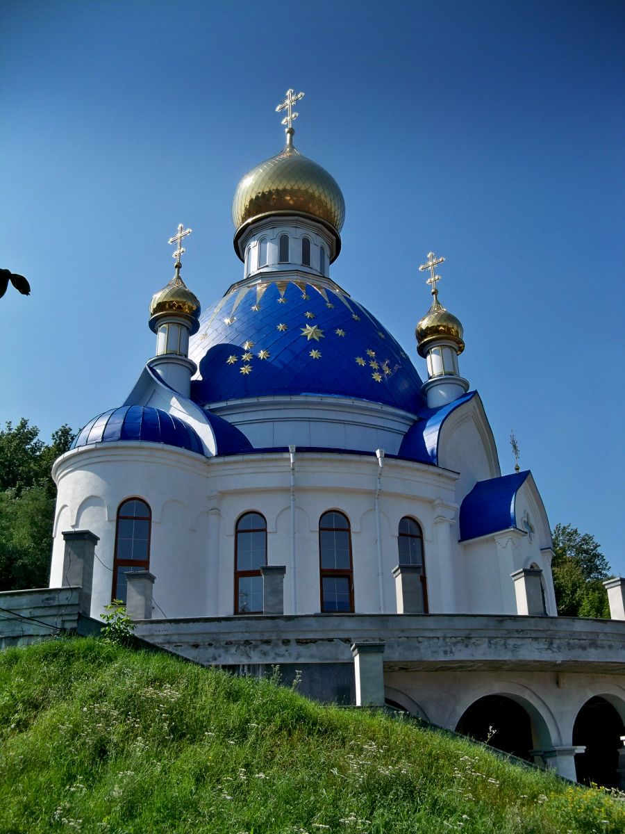 Борисоглебский женский монастырь. Церковь Спаса Преображения, Водяное (Чугуевский район, Украина, Харьковская область). фасады