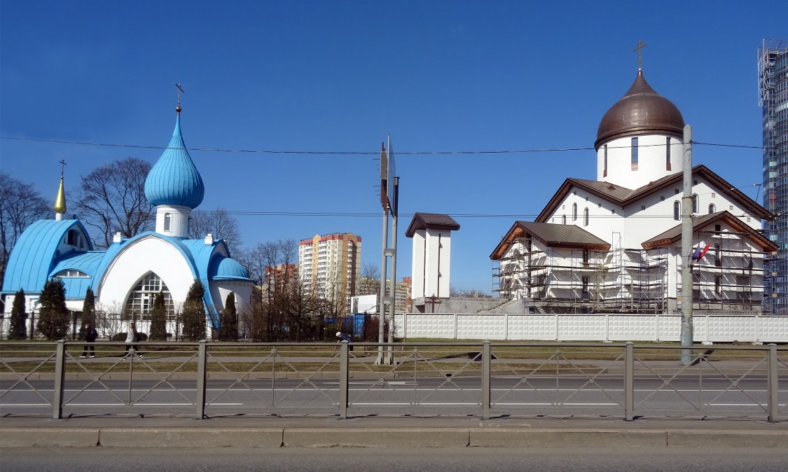 Церковь Спаса Всемилостивого, Кировский район (Санкт-Петербург, г. Санкт-Петербург). фасады