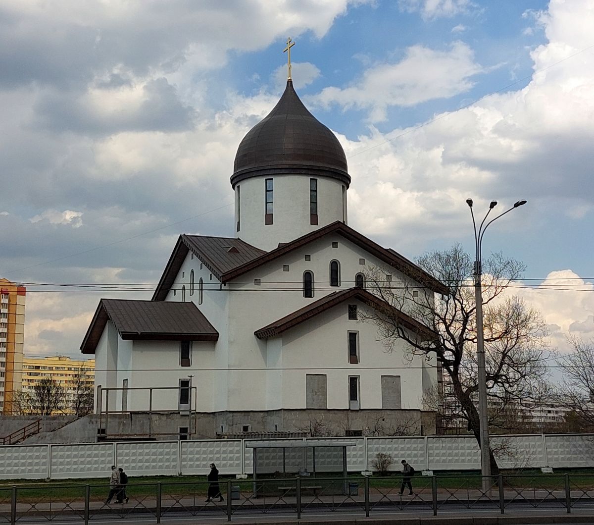 Церковь Спаса Всемилостивого, Кировский район (Санкт-Петербург, г. Санкт-Петербург). фасады