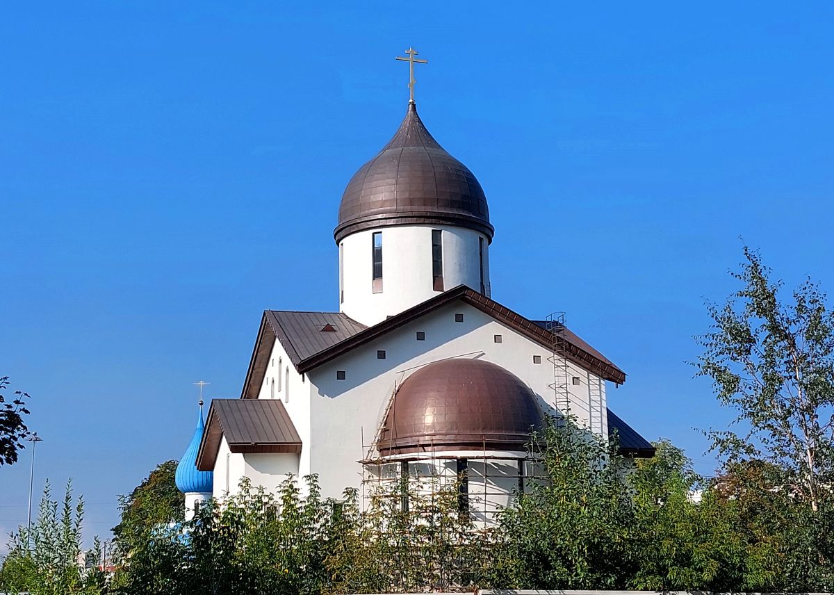 Церковь Спаса Всемилостивого, Кировский район (Санкт-Петербург, г. Санкт-Петербург). фасады