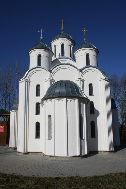 Церковь Иверской иконы Божией Матери, Устье (Сычёвский район, Смоленская область). фасады