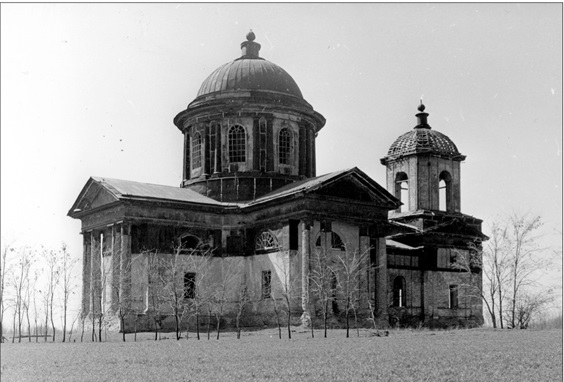 Церковь Благовещения Пресвятой Богородицы, Фёдоровка (Полтавский район, Украина, Полтавская область). архивная фотография, Частная коллекция. Фото 1930-х годов