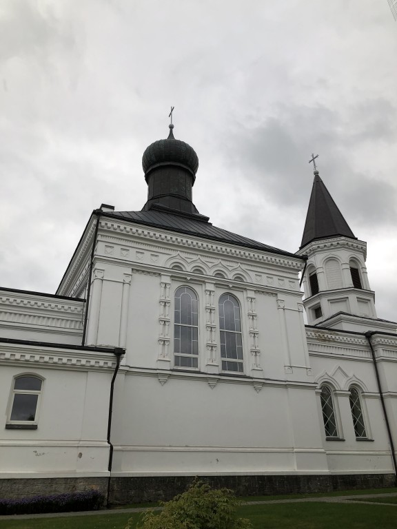Церковь Николая Чудотворца, Вилкавишкис (Мариямпольский уезд, Литва). фасады, Вилкавишкис. Никольская церковь (католическая церковь св. Креста)