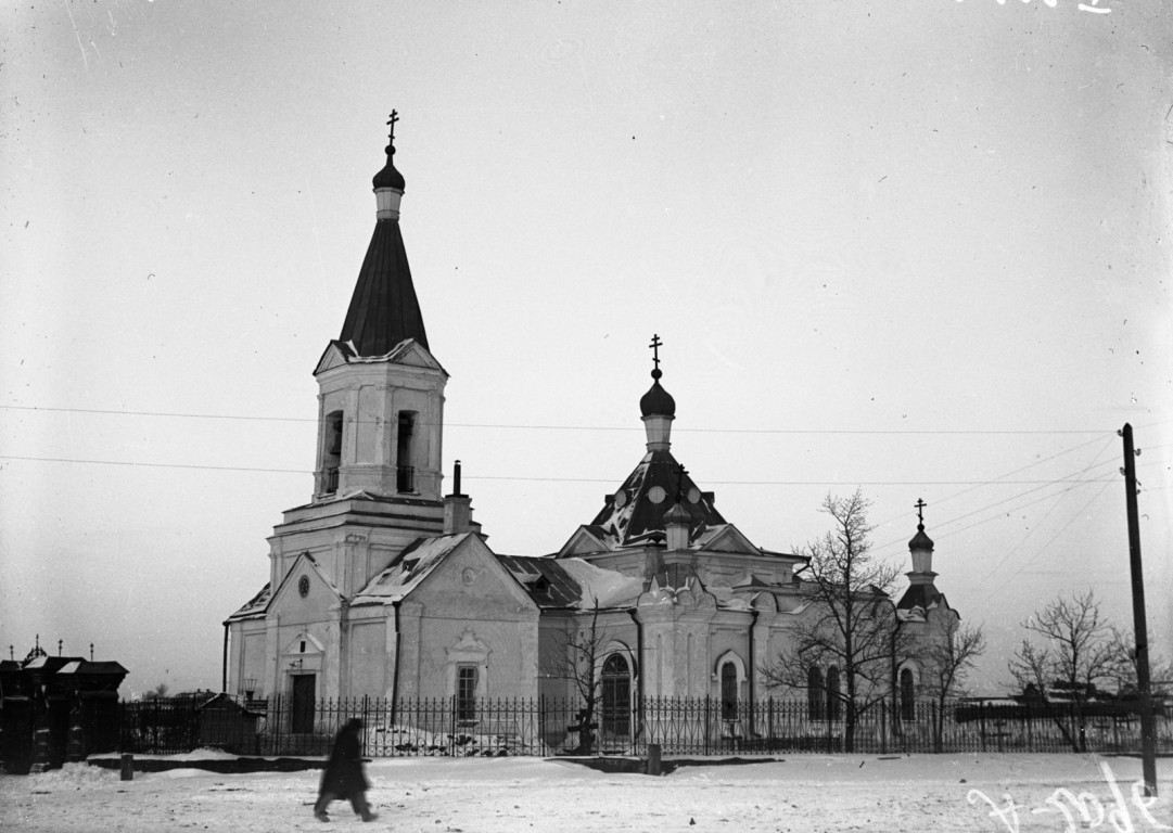 Петропавловск. Церковь Василия Парийского. архивная фотография, Фото 1929 года с сайта собора Свв. Петра и Павла. Автор П.С. Терехов