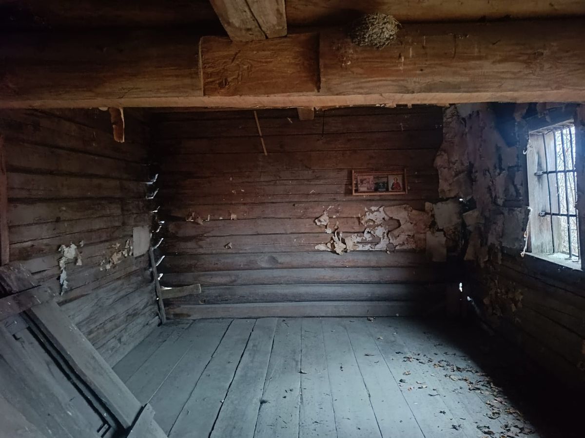 Часовня Екатерины, Хашезеро (Медвежьегорский район, Республика Карелия). интерьер и убранство