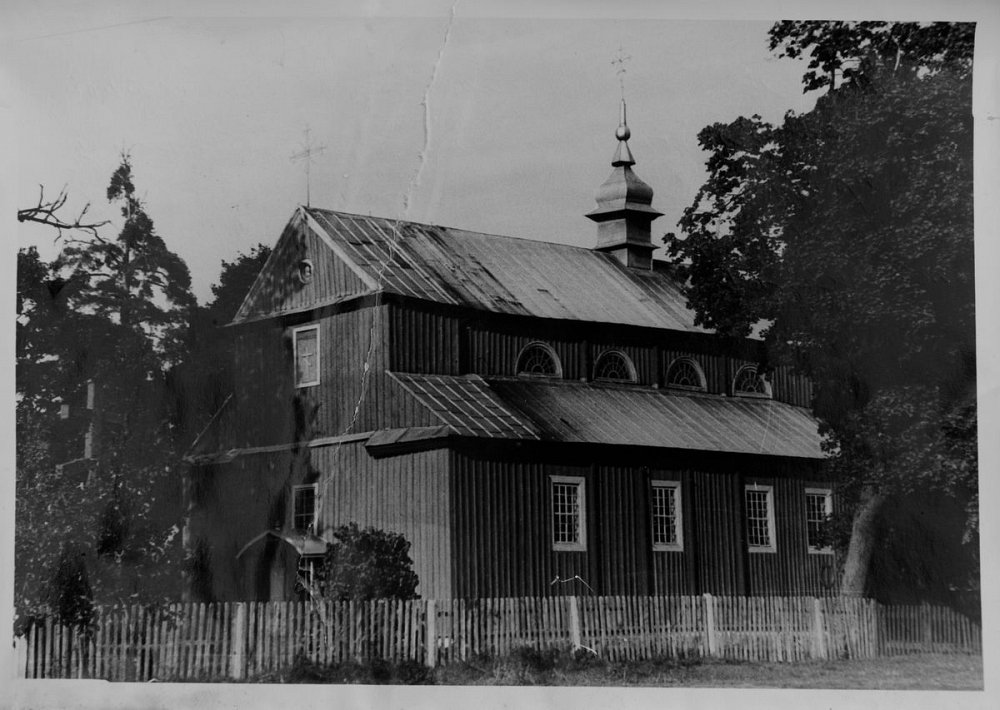 Церковь Параскевы Сербской, Лядовичи (Ивановский район, Беларусь, Брестская область). архивная фотография, Фото 1920-х годов из приходского архива