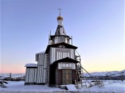 Церковь Александра Невского, Церковь св. блгв. князя Александра Невского.<br>, Оленья Губа, Александровск, ЗАТО, Мурманская область