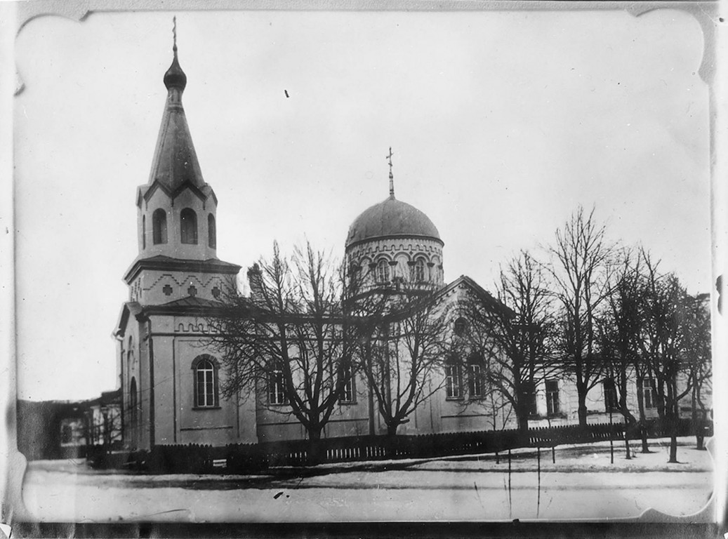 Минск. Церковь Вознесения Господня. архивная фотография, Частная коллекция. Фото 1900-х годов