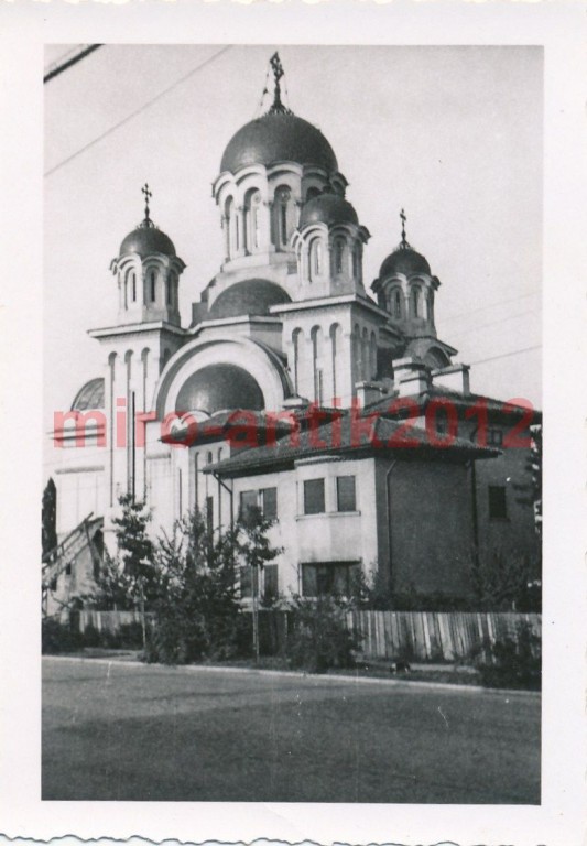 Церковь Михаила и Гавриила Архангелов, Бухарест, Сектор 1 (Бухарест, Румыния). архивная фотография, Фото 1941 г. с аукциона e-bay.de