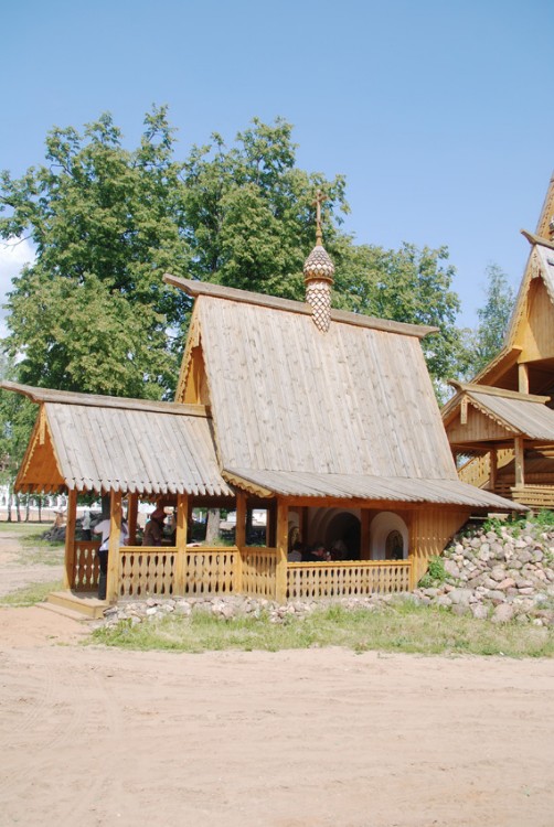 Сольба. Николо-Сольбинский женский монастырь. Церковь Антония и Феодосия Печерских. фасады