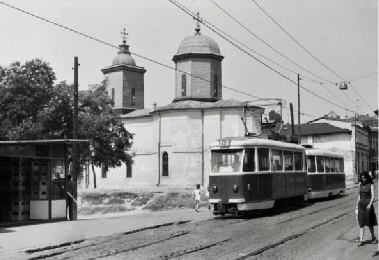 Бухарест, Сектор 3. Церковь Николая Чудотворца. архивная фотография, Фото 1960-х годов из фондов Национального музея истории Румынии