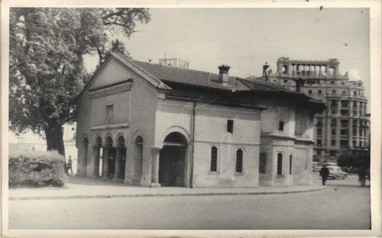 Церковь Спиридона Тримифунтского (утраченная), Бухарест, Сектор 1 (Бухарест, Румыния). архивная фотография, Фото 1970-х годов из фондов Национального музея истории Румынии