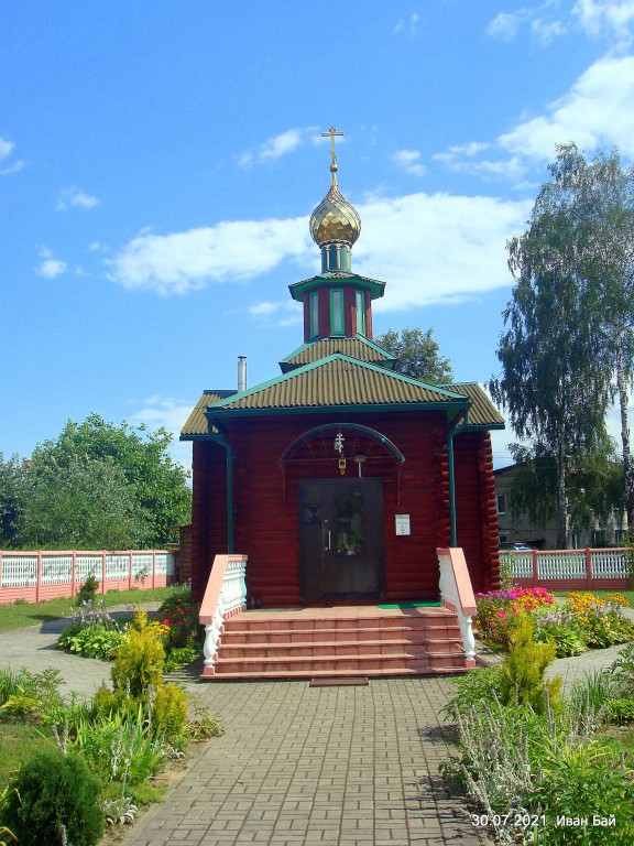 Церковь Илии Пророка, Ольховка (Островецкий район, Беларусь, Гродненская область). фасады, Главный фасад