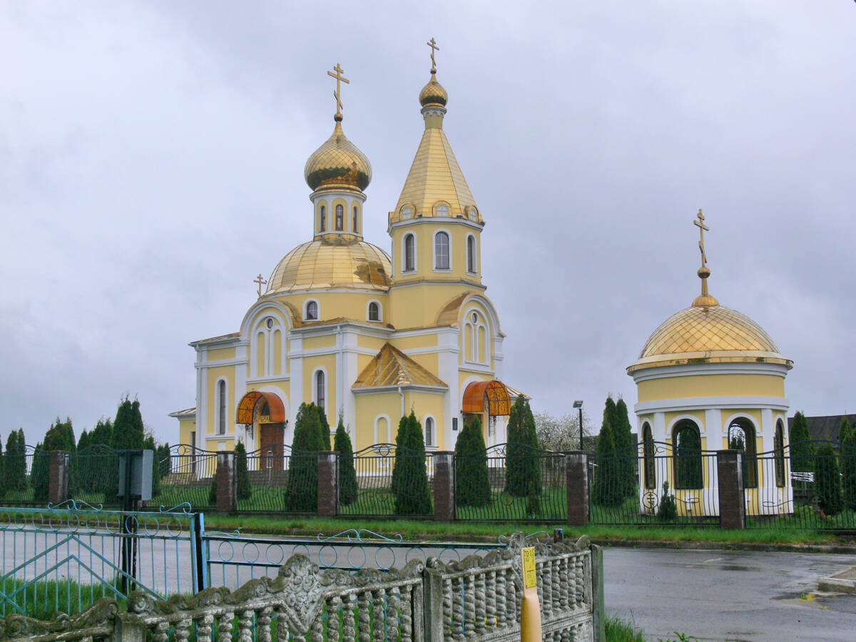 Молодово. Церковь Вознесения Господня. фасады