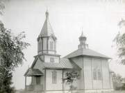 Церковь Илии Пророка, Фото 1907 года из фондов Российского этнографического музея. Автор А.К.  Сержпутовский<br>, Нижний Теребежов, Столинский район, Беларусь, Брестская область