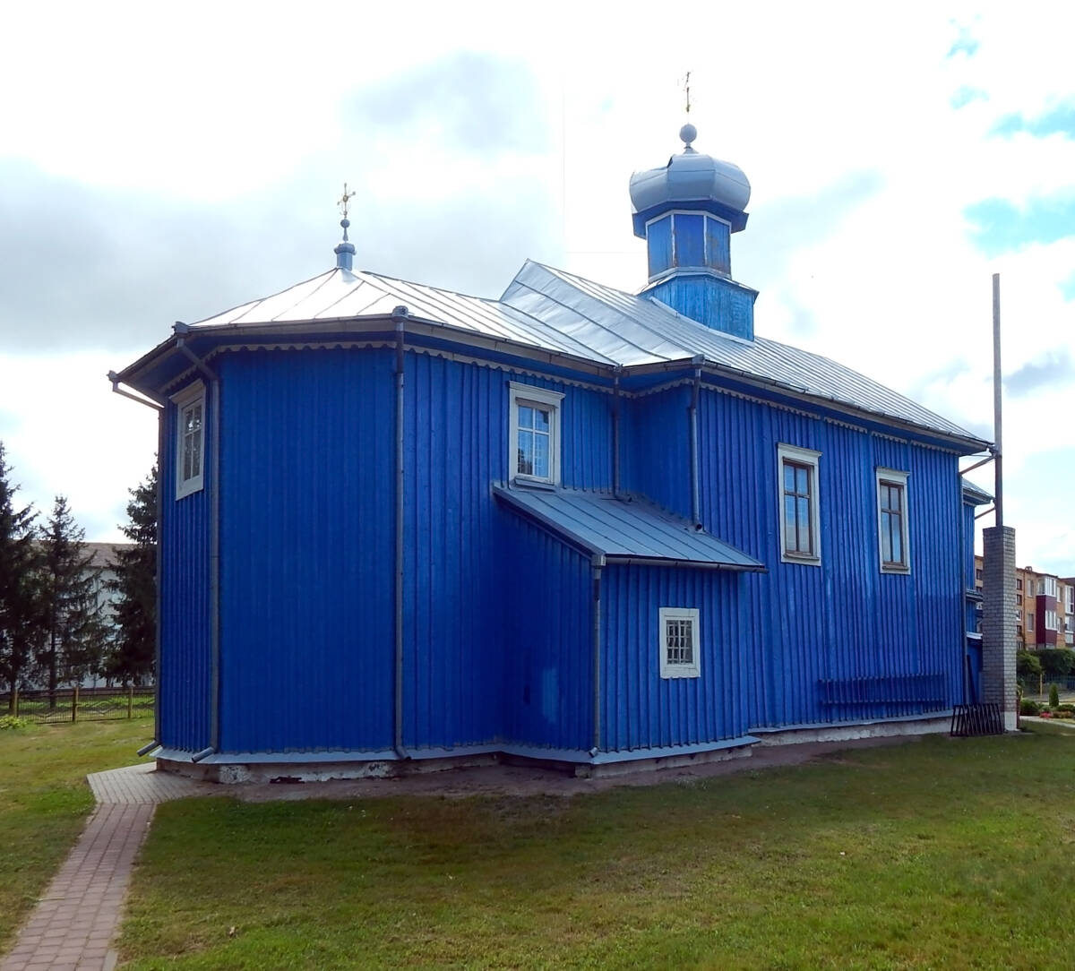 Церковь Параскевы Пятницы, Жабчицы (Садовый) (Пинский район, Беларусь, Брестская область). фасады