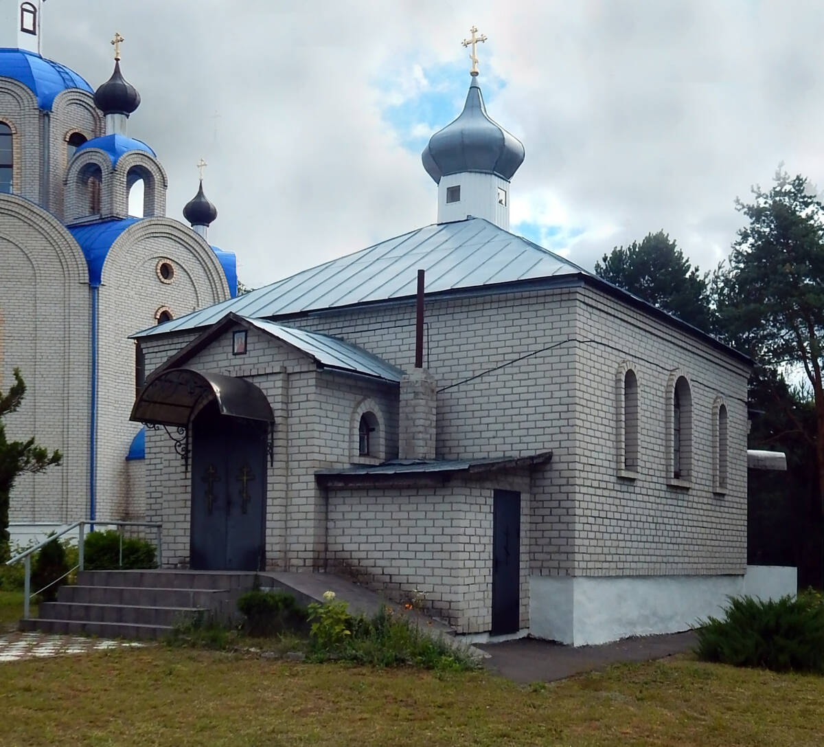 Церковь Чуда Михаила Архангела в Хонех, Молотковичи (Пинский район, Беларусь, Брестская область). фасады