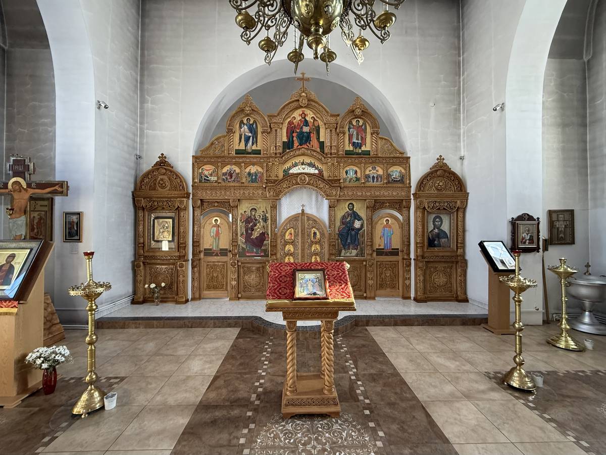 Иконостас, интерьер и убранство. Церковь Меркурия Смоленского, Тарный (Витебск, город, Беларусь, Витебская область)