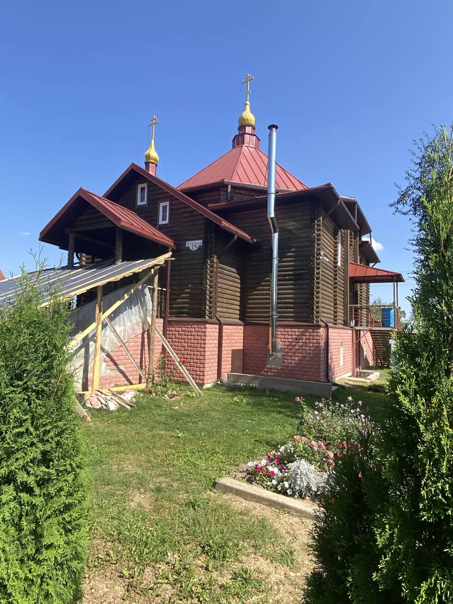 Церковь Николая Чудотворца, Пережир (Пуховичский район, Беларусь, Минская область). фасады, Правый фасад церкви