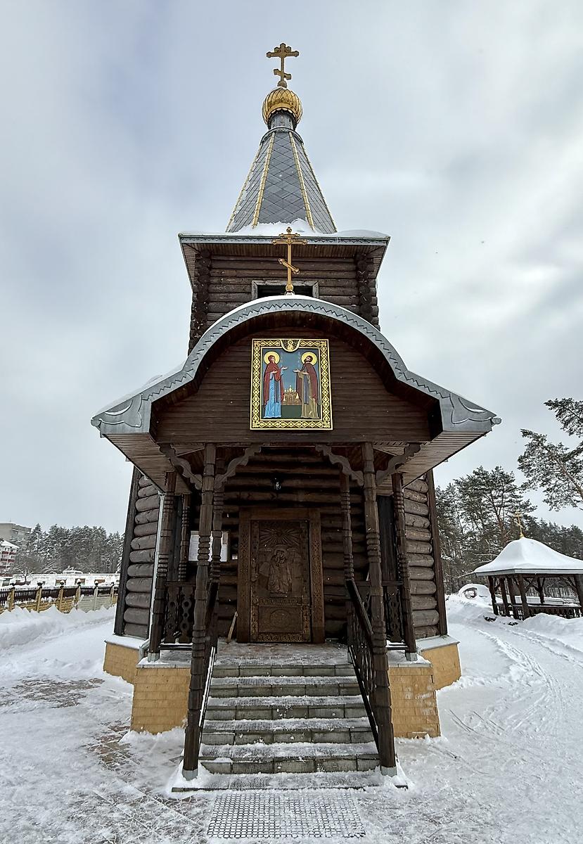 Вид с запада, фасады. Церковь Иоакима и Анны, Могилёв (Могилёв, город, Беларусь, Могилёвская область)