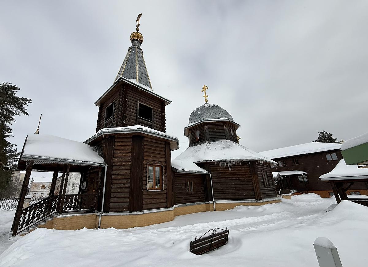 Вид с юго-запада, фасады. Церковь Иоакима и Анны, Могилёв (Могилёв, город, Беларусь, Могилёвская область)