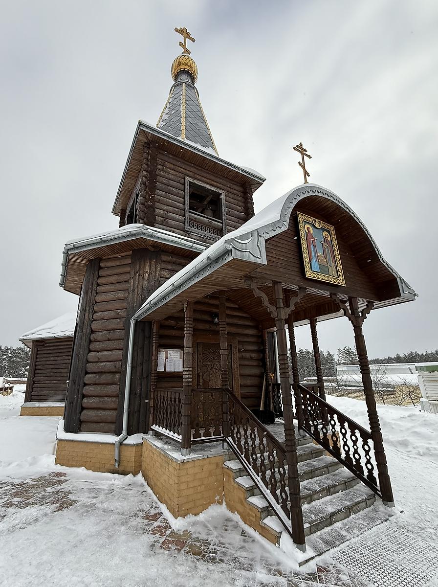 Вид с северо-запада, фасады. Церковь Иоакима и Анны, Могилёв (Могилёв, город, Беларусь, Могилёвская область)