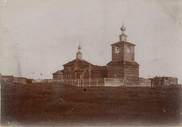 Томтор. Церковь Вознесения Господня. архивная фотография, Фото начала ХХ века из фондов Якутского государственного объединенного музея истории и культуры народов Севера им. Ем. Ярославского