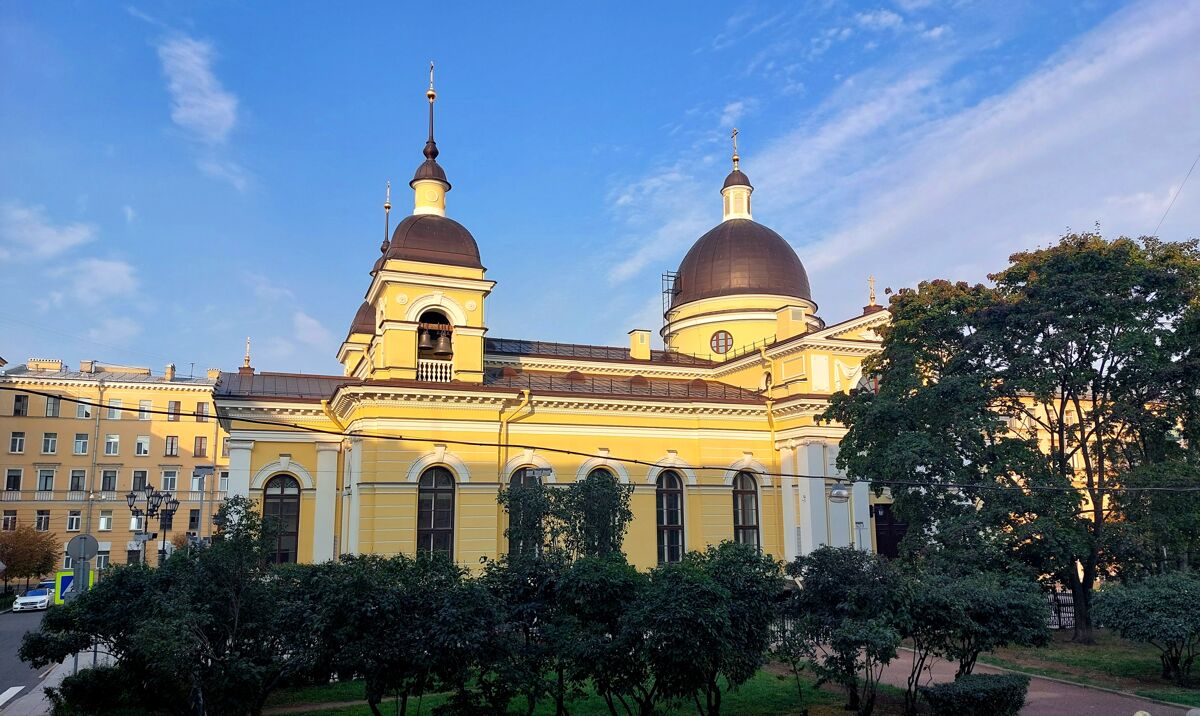 Церковь Рождества Христова на Песках (новая), Центральный район (Санкт-Петербург, г. Санкт-Петербург). фасады