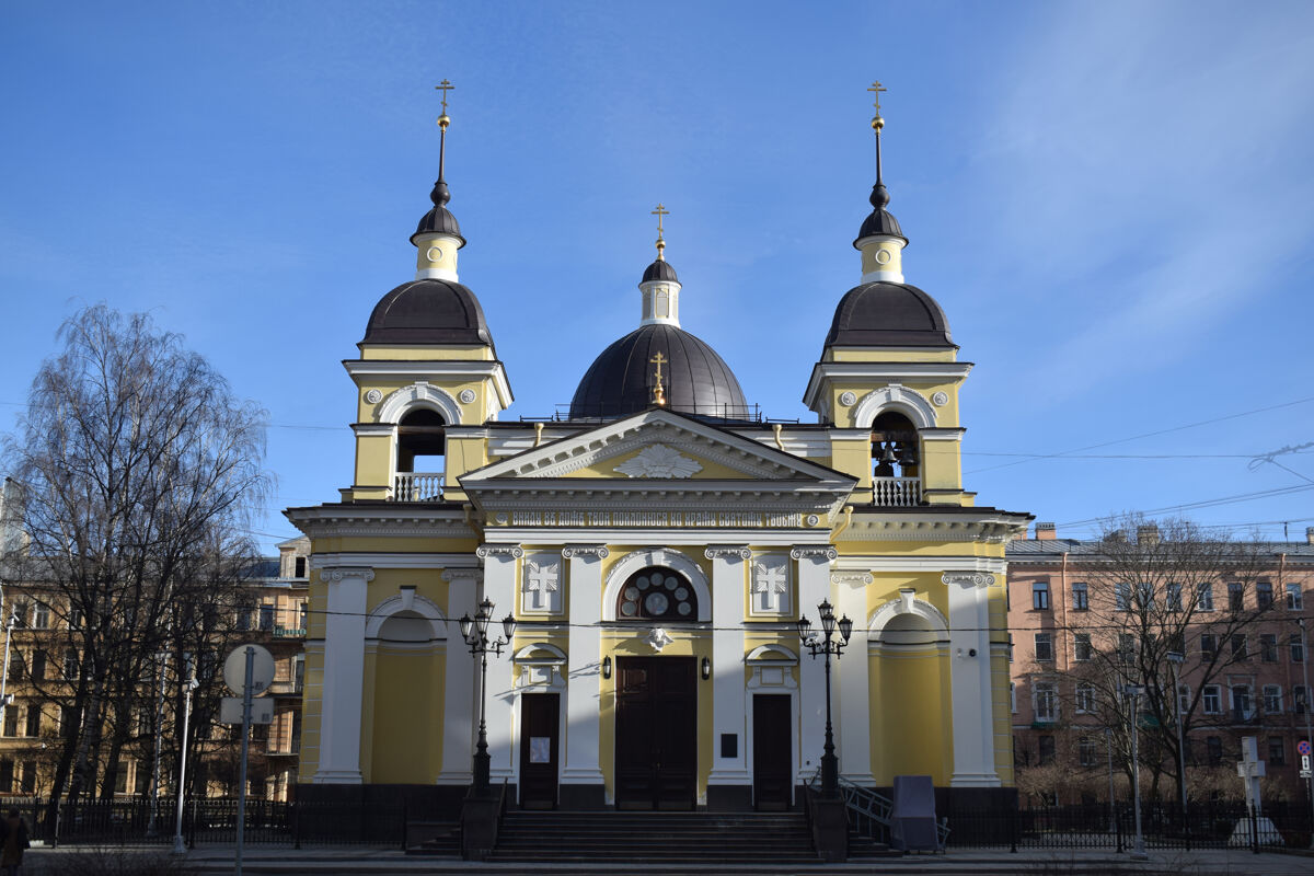 Церковь Рождества Христова на Песках (новая), Центральный район (Санкт-Петербург, г. Санкт-Петербург). фасады